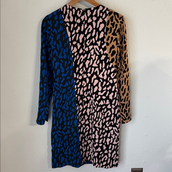 🆕 DVF‎ Leopard Belmont Dress - Picture 5 of 8